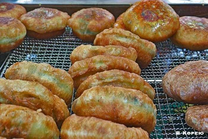 Корейская уличная еда-8 фото + 1 видео-